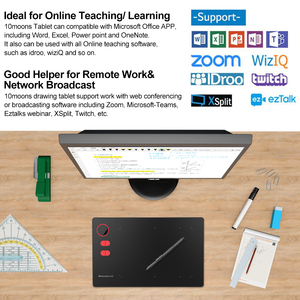 Fabbrica 10 lune G20 tavoletta grafica professionale 8192 livelli senza fili <span class=keywords><strong>penna</strong></span> <span class=keywords><strong>Tablet</strong></span> disegno tavoletta grafica <span class=keywords><strong>con</strong></span> stilo animato - Product Image 6