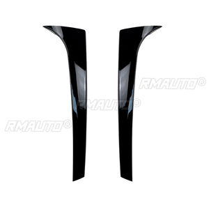 2 Pezzi Spoiler Laterale Posteriore Nero Lucido per Auto, Splitter per <span class=keywords><strong>Skoda</strong></span> <span class=keywords><strong>Karoq</strong></span> 2017-2020, <span class=keywords><strong>Accessori</strong></span> Auto - Product Image 1