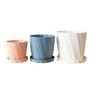 Bon marché Pots <span class=keywords><strong>de</strong></span> fleurs en plastique Cactus <span class=keywords><strong>de</strong></span> balcon <span class=keywords><strong>de</strong></span> jardin intérieur extérieur moderne jardinières - Product Image 1
