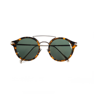 Lunettes de soleil à double pont faites à la main en acétate et métal composite avec verres polarisés en matériau <span class=keywords><strong>Tac</strong></span> - Product Image 3