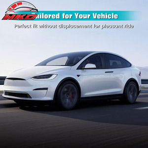 Tapis de sol 3D moulés toutes saisons pour Tesla Model X 7 places 2022-2025, en TPE, robustes, antidérapants, protection intégrale. - Product Image 5