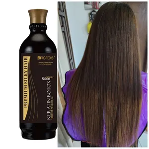 Produk perawatan rambut pelurus rambut Protein alami pro techs kristal Keratin perawatan untuk rambut alami