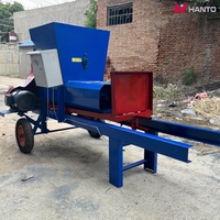 Mini-presse à balles et ensileuse à faible entretien, pour ensilage, paquet de 35 kg, réparation facile, corps en acier épaissi, construction durable