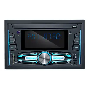 큰 화면 원격 제어 2 DIN 자동차 음악 플레이어 클래식 스타일 자동차 MP3 플레이어 자동차 라디오