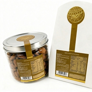 Custom Kitchen Pantry Label Simple Grain Nuts Dried Fruit Sticker Waterproof Cashew Nut <b>Plastic</b> Bottle Label Sticker - Product Image 3