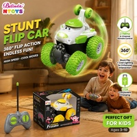 Belinda 360 °   Voiture RC de cascade à 360°, télécommandée 27 MHz, jouet pour enfants, 4 canaux, avec lumières, cadeau pour enfants