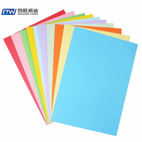 A4 150g 180g 200g Color Construcción Papel Manila Tablero Color Cartón para Artesanía Oficina Papel Producto