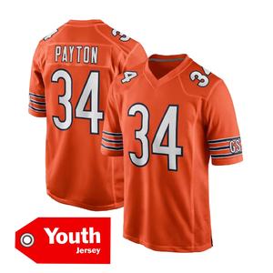 Chicago gençlik Jersey yüksek kalite amerikan futbolu Jersey 18 # Williams 2 # Moore 34 # Payton logo ile özelleştirilebilir formalar - Product Image 2