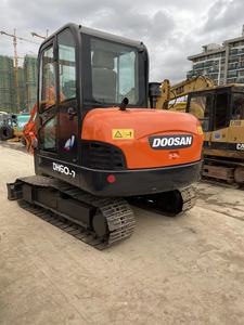 รถขุด DH60 Doosan มือสองผลิตในประเทศเกาหลีพร้อมเครื่องยนต์ yanmar & ส่วนประกอบหลักรวมถึงปั๊ม - Product Image 2