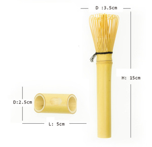 Batidora de bambú hecha a mano OEM polvo de té <span class=keywords><strong>batidor</strong></span> de <span class=keywords><strong>Matcha</strong></span> de mano larga dorado <span class=keywords><strong>batidor</strong></span> de <span class=keywords><strong>Matcha</strong></span> - Product Image 3