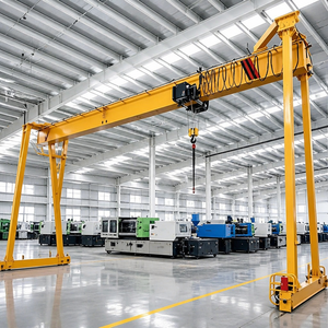 Grúa Pórtico sobre Rieles de 10 Toneladas a Precio de Fábrica, Grúa RMG Móvil para Obras de Construcción al Aire Libre - Product Image 2