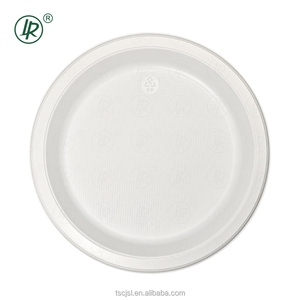 Nuovo Prodotto LR: Piatti Monouso in Plastica da 9 Pollici per Fast Food, Moderni Piatti Rotondi in PP5 per Feste - Product Image 1
