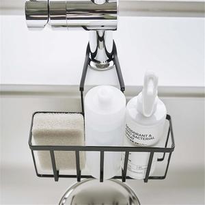 Space-Saving Multifunctional Kitchen Sink Faucet <b>Drain</b> Sponge Cleaning Supplies Storage <b>Rack</b> - Product Image 3