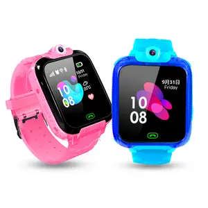 Montre intelligente pour enfants Q12B Smartwatch Phone Watch pour carte SIM  Android IOS 2G 