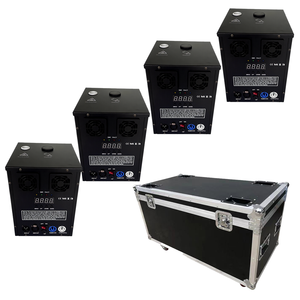 Lot de 4 machines à feux d'artifice électriques 750W, fontaines à étincelles en acier inoxydable, pour intérieur et extérieur, contrôle manuel, pour DJ, scène, mariage, ensemble de <span class=keywords><strong>vol</strong></span> - Product Image 1