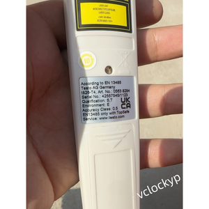 Testo 826-T4 Infrared <b>Thermometer</b> With Laser Marking Penetration Probe 0563 8284 Used - Product Image 2
