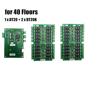 Mới 10 20 30 và 40 tầng thang máy điện Bảng điều khiển thang máy với 10 Relay và 20 Rơ Le không có bộ điều khiển truy cập NC - Product Image 5