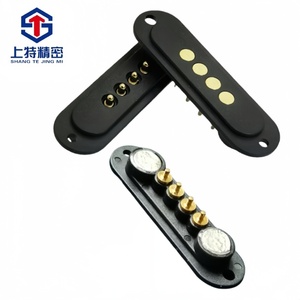 Puntos de contacto de hardware macho y hembra con resorte Señal de alimentación Conector magnético de 4 pines - Product Image 4