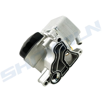 Rakitan Rumah Filter Oli Mesin Dengan Pendingin Oli untuk BMW B46 B48 11428642289 Seri 1 2 3 4 5 7 X3 X4 X5