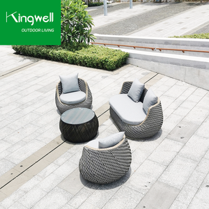 Set di divani <span class=keywords><strong>in</strong></span> tessuto e legno mobili da <span class=keywords><strong>giardino</strong></span> per cortile del parco ingresso laboratorio - Product Image 5