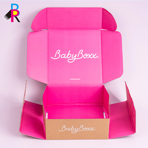 Boîte d'expédition pliable écologique personnalisée de haute qualité pour boîte d'<span class=keywords><strong>abonnement</strong></span> <span class=keywords><strong>avec</strong></span> impression recto-verso, fabricant, vente en gros - Product Image 4