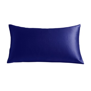 Taie d'<span class=keywords><strong>oreiller</strong></span> en soie de mûrier <span class=keywords><strong>100</strong></span>% pure, lavable, Taro 22 momme, fermeture éclair dissimulée - Product Image 3