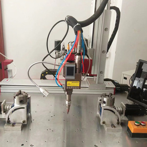 เครื่องเชื่อมไฟเบอร์เลเซอร์แบบโต๊ะอัตโนมัติ CNC ความถี่ 1064 นาโนเมตร สำหรับเชื่อมโลหะด้วยพัลส์ ความแม่นยำสูง - Product Image 2