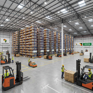 Kit Prefabbricato per Magazzino in Struttura d'Acciaio, Edificio Industriale per Soluzioni di Stoccaggio e Logistica - Product Image 6