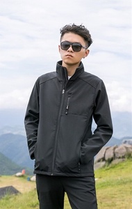 Di alta qualità da uomo leggera giacca Softshell per escursioni estive impermeabile antivento fodera in pile antivento antivento <span class=keywords><strong>antipioggia</strong></span> - Product Image 3