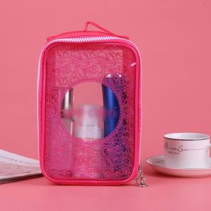 Portable Patterned PVC Wash Travel Hand-held Storage <b>Makeup</b> <b>Bag</b> Wholesale - Product Image 1