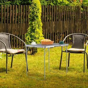 <span class=keywords><strong>Table</strong></span> pliante portable, surface lisse, légère, pliable comme un porte-documents, <span class=keywords><strong>table</strong></span> de pique-nique pliable pour le <span class=keywords><strong>camping</strong></span> - Product Image 4