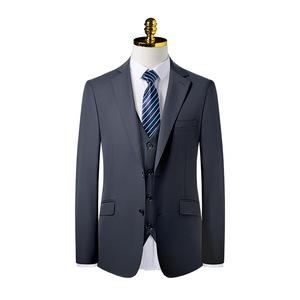 Wool Suit Set Unisex Business Attire Professional <b>Work</b> Uniform Autumn Woolen Worsteds - Product Image 5