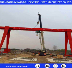 Grue à portique mobile avec hauteur réglable et capacité de levage puissante - Product Image 6