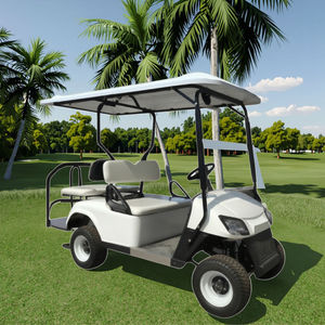 Voiturette de golf électrique 4 places personnalisée par le fabricant, haute qualité et promotionnelle, très demandée pour les routes non publiques - Product Image 1