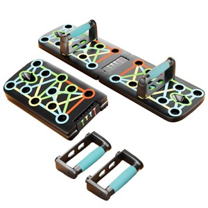 Planche de musculation pour exercices à domicile, support pliable pour abdominaux, utilisation intérieure/extérieure, équipement de fitness léger en plastique - Product Image 1