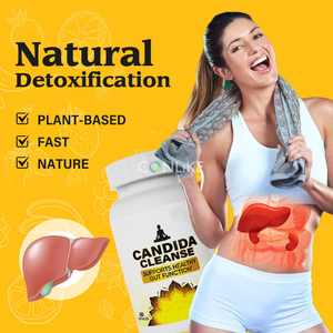 Cápsulas OEM Candida Cleanse, Suplemento Probiótico Natural para la Salud Intestinal, Apoyo para la Desintoxicación y el Equilibrio Intestinal para Adultos, 60 Cápsulas - Product Image 6