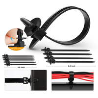 Nouvelle vente flash : Kit de 775 clips de fixation en plastique de haute qualité pour garniture de porte avant de voiture, type poussoir, avec outil de retrait QEEPEI