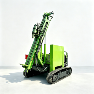 Pile driver photovoltaïque à protection <span class=keywords><strong>thermique</strong></span>, appelé unité de battage de poteaux pour installations solaires, avec arrêt en cas de surchauffe pour les périodes estivales prolongées - Product Image 1