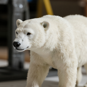 Oso Polar Animatrónico de Resina Personalizado para Interiores, Modelo Realista de Animal Ártico para Centros Comerciales, Parques Temáticos de Hielo, Casas de Juegos, Jardines y Zoológicos - Product Image 6