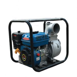 Pompe à eau à essence haute pression 5,5 CV, pompe à membrane, pompe d'incendie en acier inoxydable avec joint d'étanchéité, pompe d'incendie à décharge 80 mm - Product Image 2
