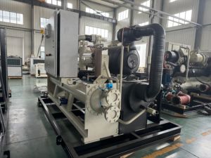 Enfriador de 100KW para Pista de Patinaje sobre Hielo, Enfriador de Agua Recirculante, Enfriador de Agua por Aire, Enfriador de Glicol, Enfriador de Glicol para Cervecería - Product Image 3
