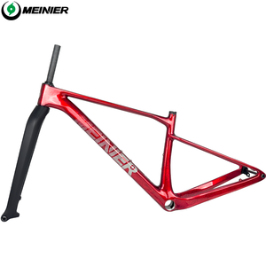 Cuadro de <span class=keywords><strong>Bicicleta</strong></span> de Montaña 29er con Horquilla de Carbono, Tallas S/M/L/XL, Cuadro de <span class=keywords><strong>Bicicleta</strong></span> de Carbono para Freno de Disco con Soporte UDH, Cuadro de <span class=keywords><strong>Bicicleta</strong></span> de Montaña Rígida - Product Image 1