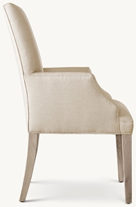 فندق كلاسيكي امريكى هودسون بارسونز قماش مطعم كرسي أثاث فاخر مريح داخلي - Product Image 4