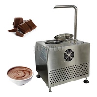 Machine automatique de fabrication de chocolat / Machine à fondre le chocolat manuelle / Machine à tempérer le chocolat commerciale