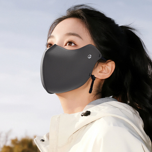 GO LOVE JOY DKZ41 wajah hangat wanita, Bandana bersepeda tahan angin dan dingin, tampilan WAJAH modis lebih kecil desain 3D - Product Image 3