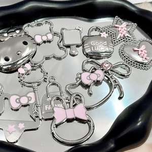 جديد حجم كبير كيتي سحر المعادن للخردة Kawaii الاكسسوارات سحر تزيين الأظافر - Product Image 6