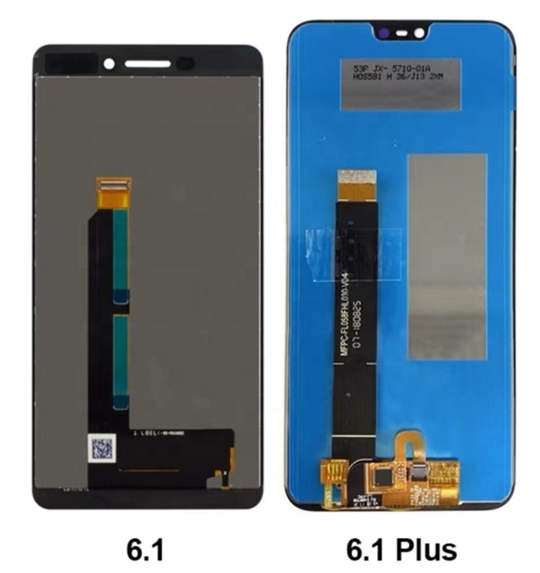 100% Warranty Original Lcd with Touch Screen for nokia 6.1 Plus Lcd Digitizer Assembly for Nokia 6.1 Screen