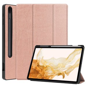 Funda de TPU suave + PU para tableta, para Samsung Galaxy Tab S8 Plus <span class=keywords><strong>sm</strong></span>-x800 <span class=keywords><strong>SM</strong></span>-<span class=keywords><strong>X806</strong></span>, 12,4 pulgadas - Product Image 1