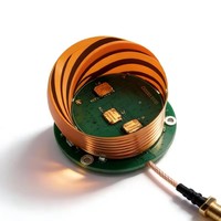 Antena GPS GNSS UAV Cuádrifilar de Alta Precisión Ligera CT P-186, Conector SMA, Material FPC, Compatible con BDS y GLONASS