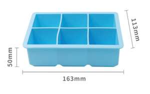 <span class=keywords><strong>Grand</strong></span> <span class=keywords><strong>bac</strong></span> à glaçons carré écologique en silicone avec couvercle pour les fabricants de crème glacée, marque JQ, modèle JQ-BG02 - Product Image 2